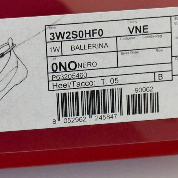 ✨ Valentino Garavani “Tango” Black Patent Flats – Brand New w Box (38.5/8.5) - Picture 12 of 14